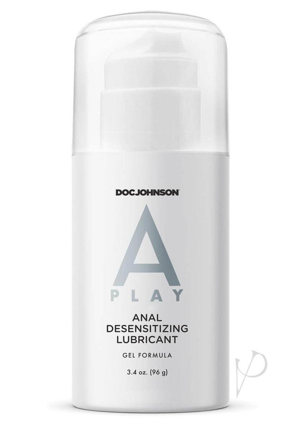 Doc Johnson's A-Play Anal Desensitizing Lube 3.4oz Gel Formula for Comfort and Pleasure
