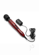 Doxy Massager Rose Pattern - UK-Made Powerful Wand Massager for Relaxation and Pleasure