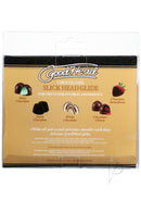 Goodhead Slick Head Glide Chocolate 5pk - Water-Based Lubricants with Mint, Dark, White, Cherry, and Strawberry Chocolates