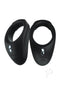 We Vibe Tease Us Bond wearable black stimulation ring set for couples.