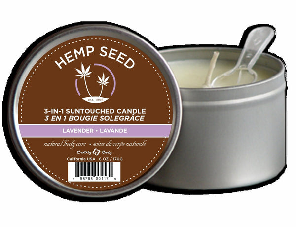 Earthly Body SUNTOUCHED CANDLES LAVENDER 6.8 OZ at $11.99