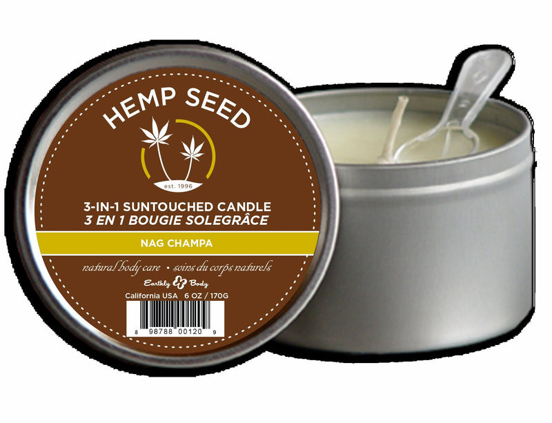 Earthly Body SUNTOUCHED CANDLES NAG CHAMPA 6 OZ at $11.99