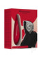 Womanizer Marilyn Monroe Special Edition Red packaging featuring Marilyn Monroe image on a red and white background