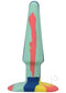 A-play Groovy Silicone Anal Plug 5 Teal-1