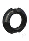 Optimale Flexisteel Cockring 35mm in black, combining stainless steel rigidity with premium silicone flexibility for ultimate pleasure.
