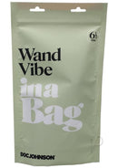 In a Bag Wand Vibrator packaging in light green with product name and Doc Johnson branding