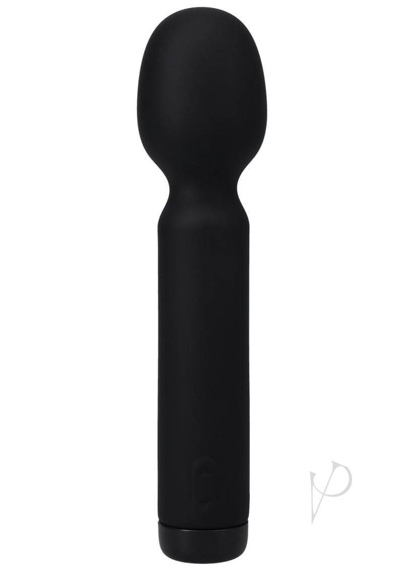 Black In a Bag Wand Vibrator with 10-Function Motor for Powerful, Quiet, and Discreet Pleasure