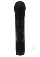 Black In a Bag Rabbit vibrator with 10-function motor and body-safe silicone for discreet and powerful pleasure.