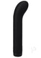 Sleek black In-A-Bag G-Spot Vibrator made of silicone for targeted G-spot stimulation and discreet pleasure.