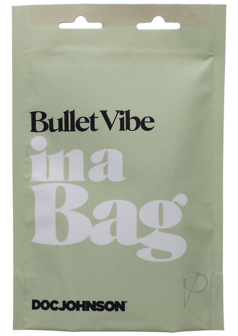 Packaging of the In A Bag Bullet Vibe by Doc Johnson.
