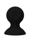 Black silicone nipple sucker for heightened sensual stimulation, perfect for enhancing intimate experiences.