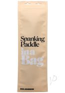 In A Bag Spanking Paddle Black-0