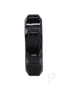Rock Solid The Gear Black Industrial Cock Ring for Super Hard Erections