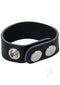 Rock Solid The Leather 3 Snap Black-1
