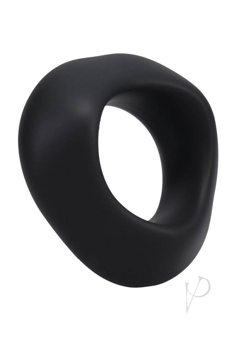 Rock Solid The Master Ring Black - super comfortable and thick cock ring for enhanced pleasure, size, and longer-lasting erections.