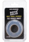 Rock Solid Ribbed Donut Clear-0