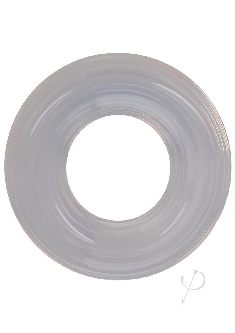 Rock Solid Ribbed Donut Clear-1