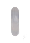 Rock Solid Ribbed Donut Clear-3
