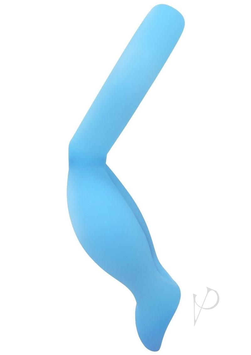 Glow-in-the-Dark Rock Solid Dual Enhancer Blue double ring for enhanced pleasure and support