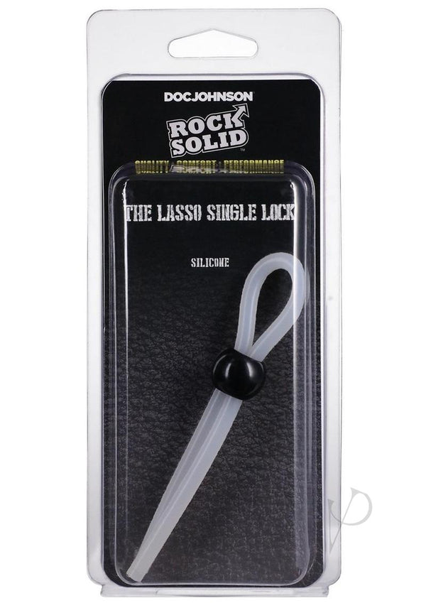 Rock Solid Lasso Single Lock White-0