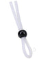 Rock Solid Lasso Single Lock in White with Adjustable Secur-Lok System and DuraTech Materials for a Secure and Comfortable Fit.