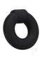 Rock Solid Mega Ring Black - Innovative Erection Enhancer with Scrotum Pressure Knob for Enhanced Performance