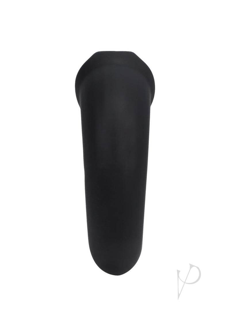 Rock Solid Mega Ring Black with Scrotum Pressure Knob for Ultimate Erection Enhancement