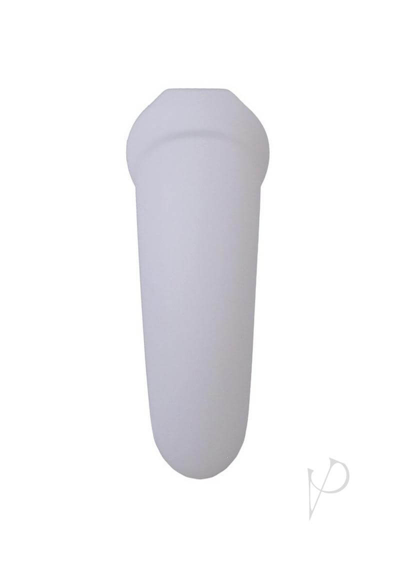Rock Solid The Mega Ring White with additional knob for enhanced pleasure and performance, body-safe materials, classic circle shape