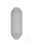 Rock Solid The Nutt White Silicone Cock Ring Bolt Shape