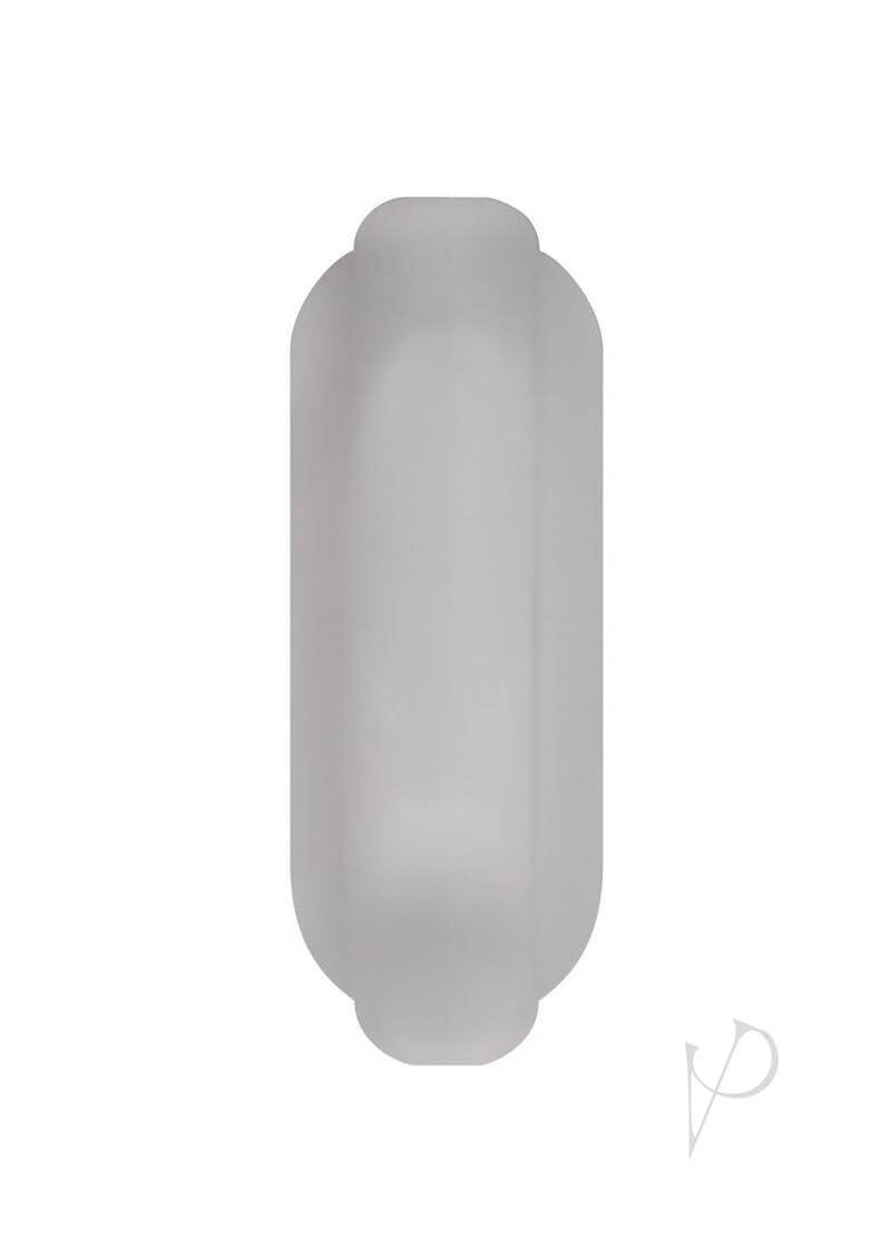 Rock Solid The Nutt White Silicone Cock Ring Bolt Shape