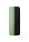 Glow-in-the-Dark Green and Black Silicone Delay Ring - Rock Solid The Big O for Enhanced Pleasure