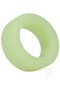 Glow-in-the-Dark Green Silicone Cock Ring - Rock Solid Big O