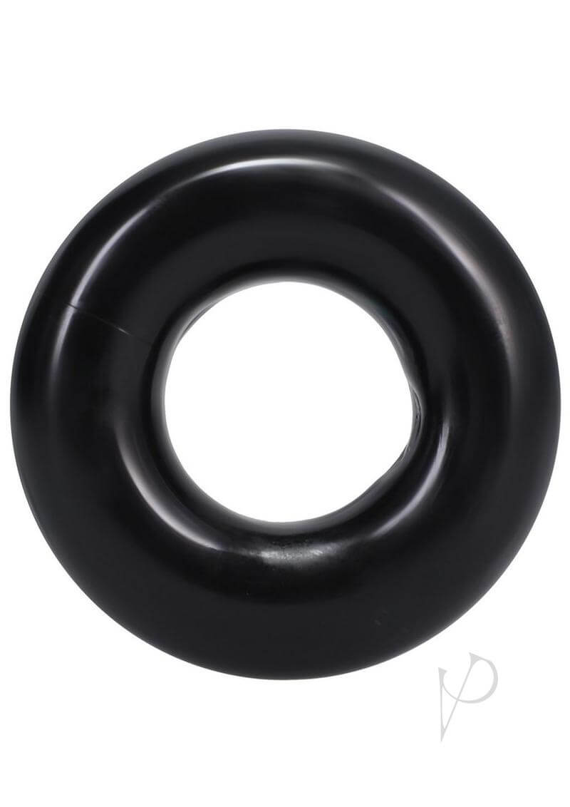 Black Rock Solid 3x Donut C-Ring for Comfortable and Long-Lasting Erections