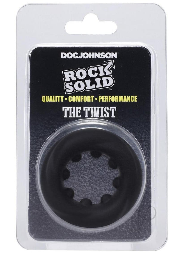 Rock Solid The Twist C Ring Black-0