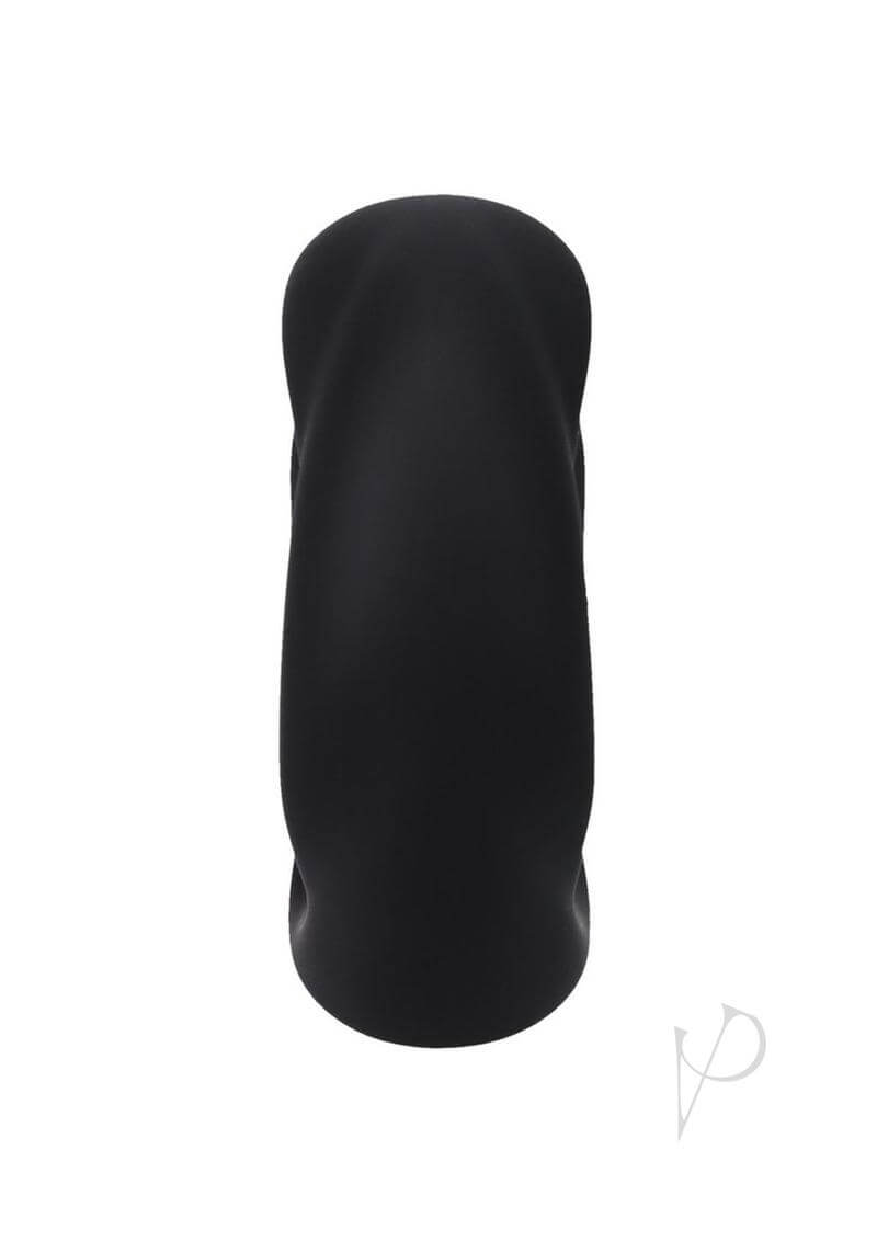 Rock Solid's The Twist C Ring in black premium silicone for enhanced intimacy and prolonged erections.