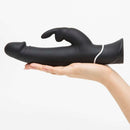 Love Honey Happy Rabbit Realistic Black USB Rechargeable Vibrator at $79.99