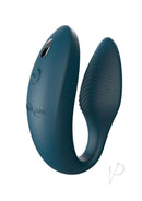 We-Vibe Sync 2 Green Velvet Rechargeable Couples Vibrator, Adjustable Fit, Remote and App Control