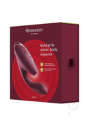 Womanizer DUO 2 Bordeaux rabbit toy with Pleasure Air technology in premium packaging