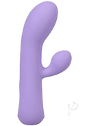 Ritual Aura Purple Silicone Rabbit Vibrator for Pure Nirvana - luxurious soft design for ultimate pleasure and sensuality.
