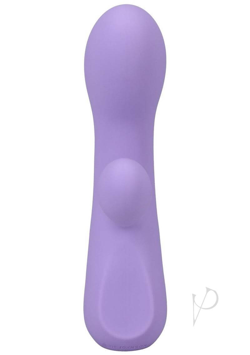 Ritual Aura Purple Silicone Rabbit Vibrator designed for ultimate pleasure and sensuality with quiet, powerful vibrations.