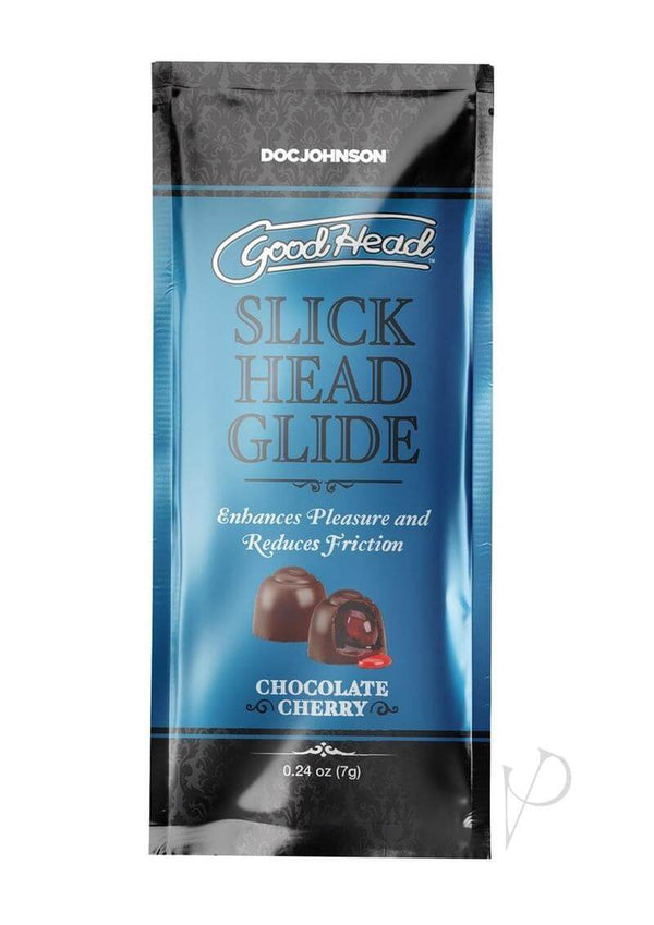 GoodHead Chocolate Cherry Slick Head Glide Pack for enhanced pleasure and reduced friction