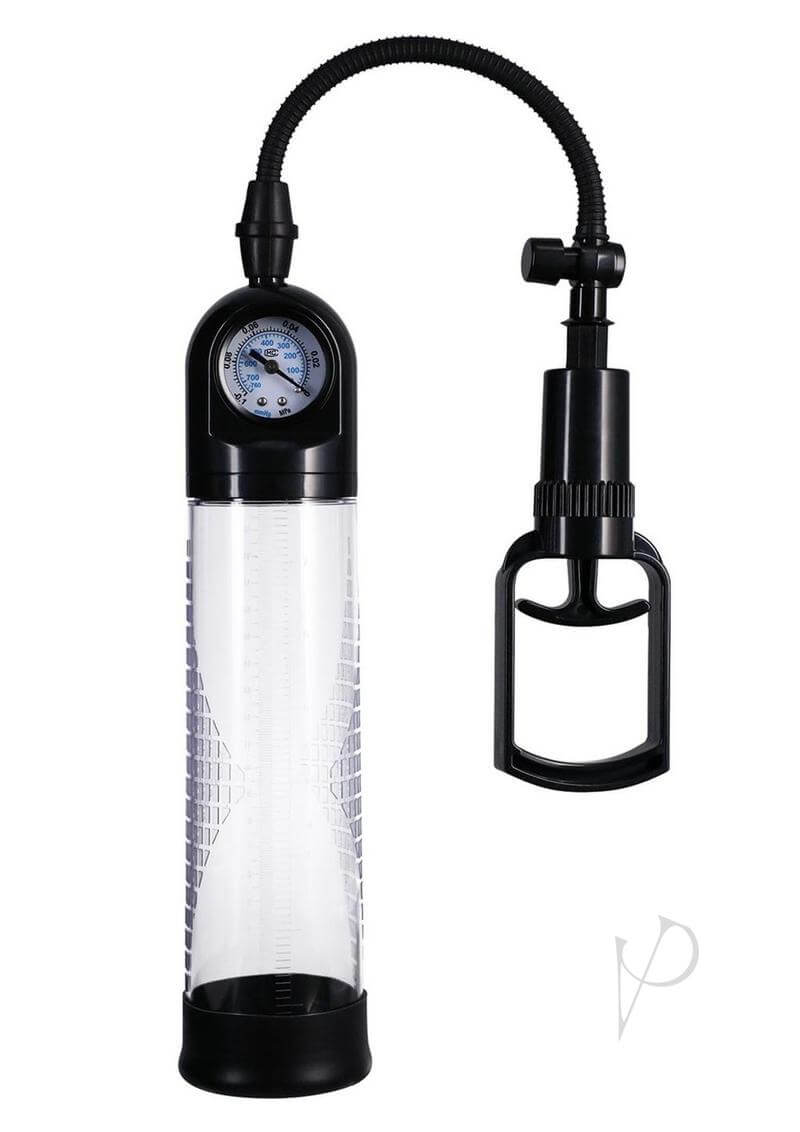 Rock Solid Boost It Penis Pump with Clear Vacuum Cylinder for Enhanced Erections and Performance