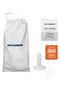 Signature Cocks Alex Jones 11" packaging with care guide, ULTRASKYN materials, Vac-U Powder, and storage bag.