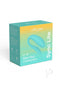 We Vibe Sync Lite Aqua vibrator packaging, featuring a C-Shape design for couples' hands-free enjoyment with app control.