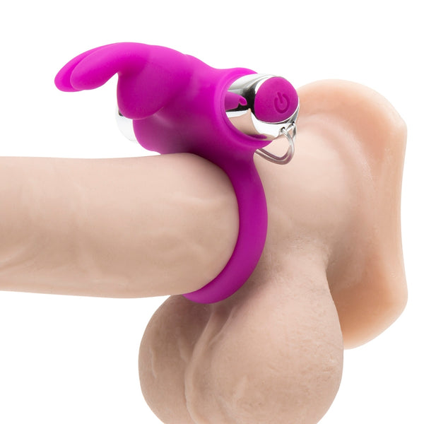 Love Honey Happy Rabbit Remote Control Vibrating Cock Ring Purple from Lovehoney at $54.99