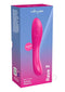 We-Vibe Rave 2 Fuchsia G-spot stimulator in ergonomic packaging with twisted design and intense vibrations for enhanced pleasure.