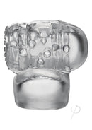 Merci Cock Teaser Wand Attachment clear texture designed for head stimulation and enhanced pleasure