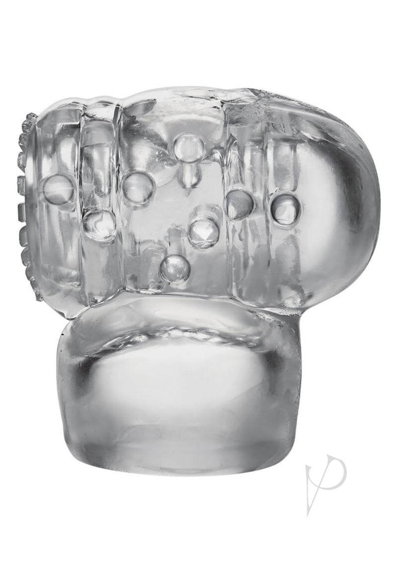Merci Cock Teaser Wand Attachment clear texture designed for head stimulation and enhanced pleasure