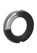Merci Silicone Metal Cock Ring 45mm - Beveled Edge Design for Strength and Comfort