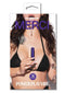 Merci Power Play Vibrator packaging with person holding purple vibrator, showcasing 20 powerful vibration modes for ultimate pleasure.